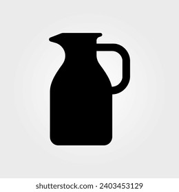 Icono de jarra de leche - Ilustración vectorial simple