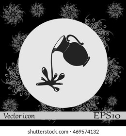 Milk jug or pitcher logo