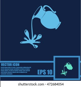 Milk jug or pitcher logo