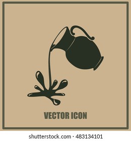 Milk jug or pitcher logo