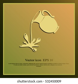 Milk jug or pitcher logo