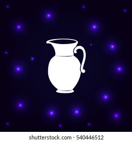 Milk jug or pitcher logo