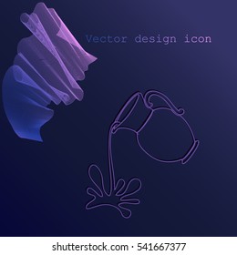 Milk jug or pitcher logo