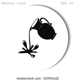 Milk jug or pitcher logo