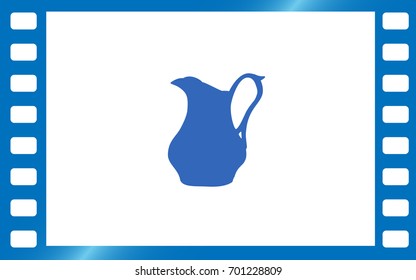 Milk jug vector illustration