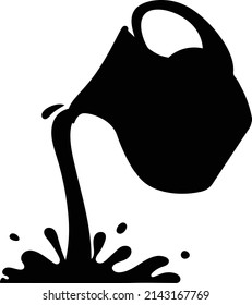 milk jug vector silhouette vector art and illustration