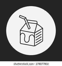 milk line icon