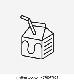 milk line icon