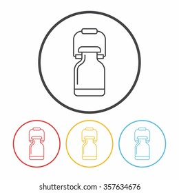 milk line icon