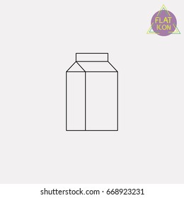 milk line icon
