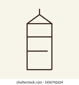 Milk line icon. Dairy, carton, drink. Food concept. Vector illustration can be used for topics like food, culinary, nourishment