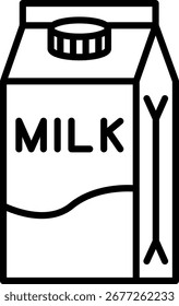 Milchlinie, Vektorsymbol, Design