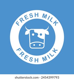 Milk Logo. Milk Background. Fresh Milk. Milk Wave. Logo design.