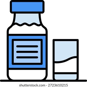 Leche Nuevo Vector de diseño de iconos creativos