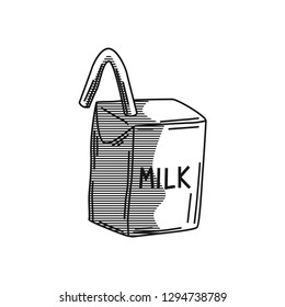 a milk pack icon