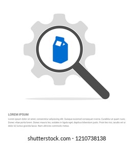 Milk package icon - Free vector icon