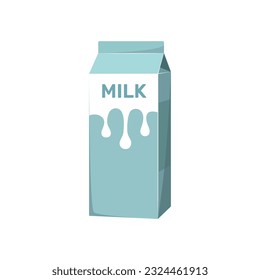 Milchverpackungssymbol Vectordesign.