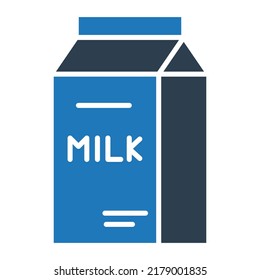 Milk Packet Vector Icon Which Suitable Stock Vector (Royalty Free ...