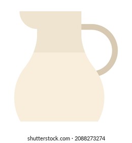 milk pitcher clip art vector illustration