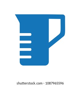 Milk Pot Icon Blue