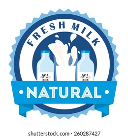 milk product design, vector illustration eps10 graphic 