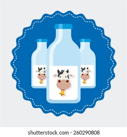 milk product design, vector illustration eps10 graphic 