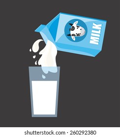 milk product design, vector illustration eps10 graphic 