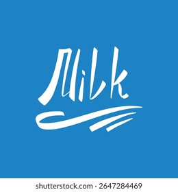 Milk product lettering label. Yogurt splash drops, natural cheese and fresh milk emblem silhouette vector icon of milk cream drop isolated design illustration