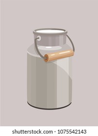 milk product, vector