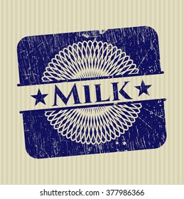 Milk rubber grunge texture stamp