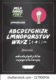 Milk Shake Font