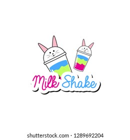 Milk Shake Logo Design
