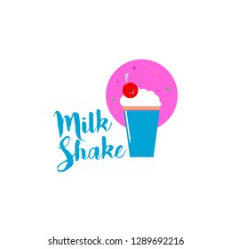 Milk Shake Logo Design