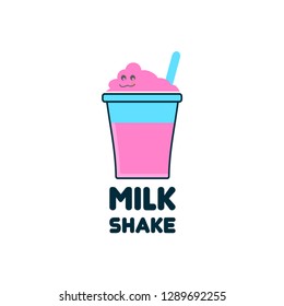 Milk Shake Logo Design