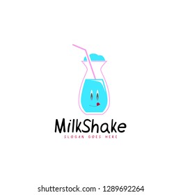 Milk Shake Logo Design