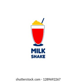 Milk Shake Logo Design