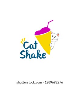 Milk Shake Logo Design