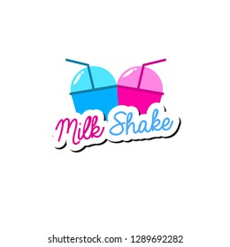 Milk Shake Logo Design