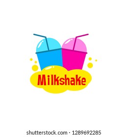 Milk Shake Logo Design