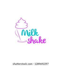 Milk Shake Logo Design