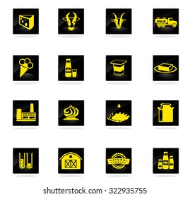 Milk. simply symbol for web icons