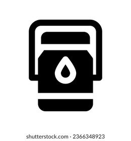 milk solid icon. vector icon for your website, mobile, presentation, and logo design.