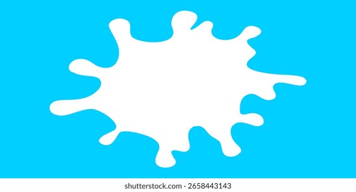 milk splash crown shape, milky splashing, milk simple shape, milk waves, milk splashes for advertising dairy products