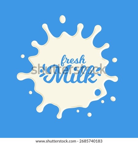 milk splash crown shape, milk simple shape, milk waves, milk splashes for advertising dairy products