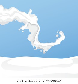Milk splash fyer