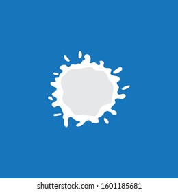 Milk Splash illustration vector template