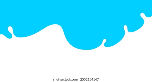 milk splash, milk simple shape for banner background, milk waves, milk splashes for advertising dairy products