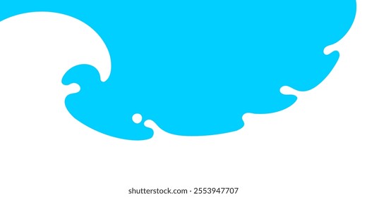 milk splash, milk simple shape for banner background, milk waves, milk splashes for advertising dairy products