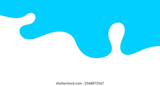 milk splash, milk simple shape for banner background, milk waves, milk splashes for advertising dairy products