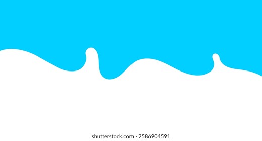 milk splash, milk simple shape for banner background, milk waves, milk splashes for advertising dairy products